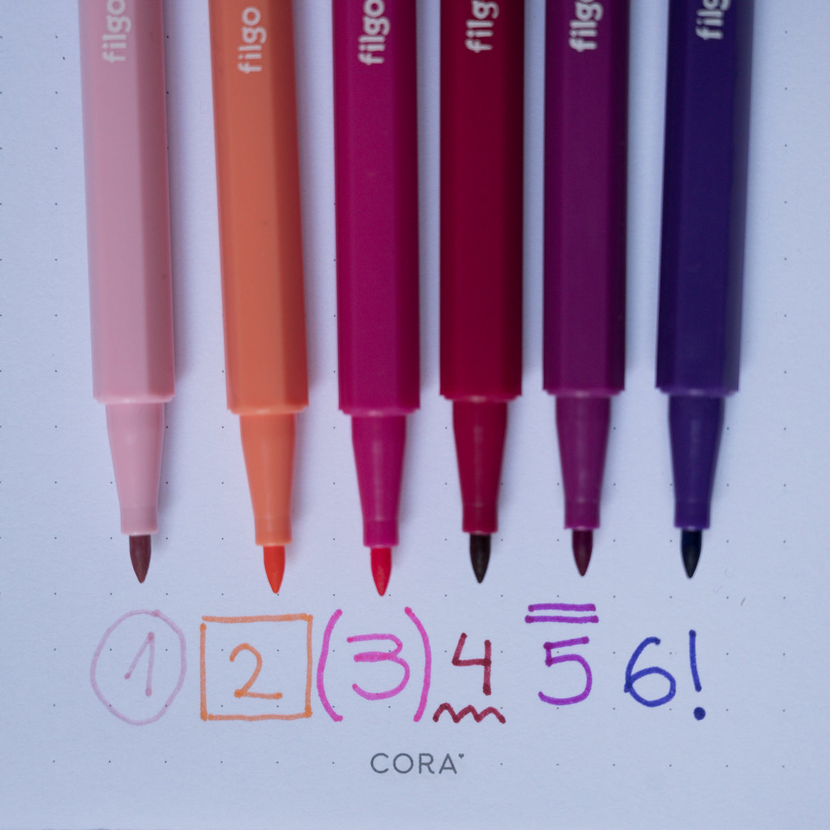 Marcadores finos Pink Up! x6